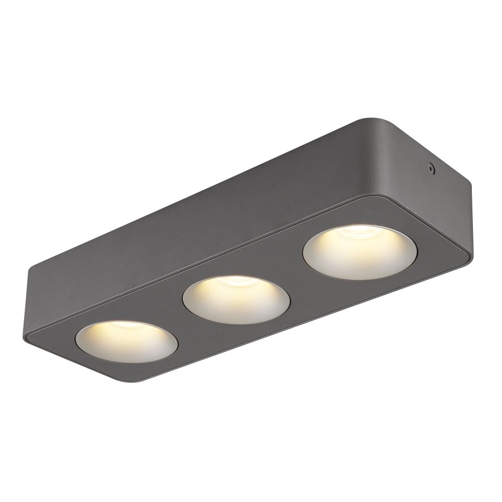 Globo Hangarau Deckenleuchte LED Grau, 1-flammig main product photo