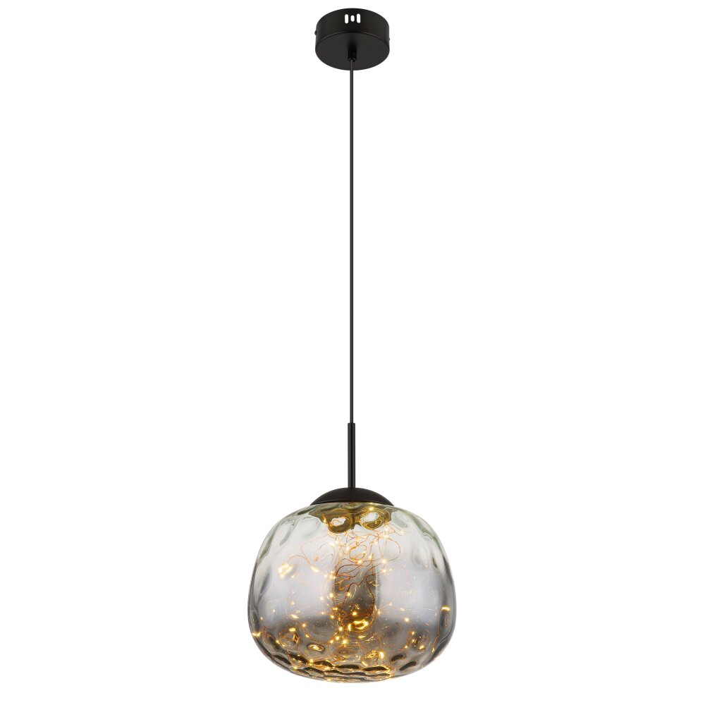 Globo Firefly Hängeleuchte LED Schwarz, 1-flammig main product photo