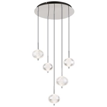 Globo Aida Hängeleuchte LED Chrom, 1-flammig Globo Aida Hängeleuchte LED Chrom, 1-flammig
