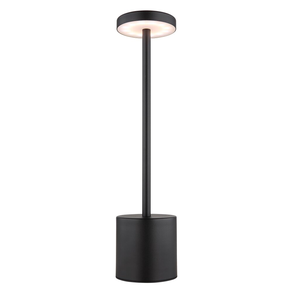 Globo Polina Tischleuchte LED Schwarz, 1-flammig main product photo