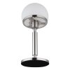 Globo Haku Tischleuchte Chrom, Nickel-Matt, 1-flammig