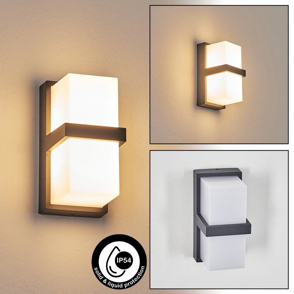 Antua Außenwandleuchte Anthrazit, 1-flammig main product photo