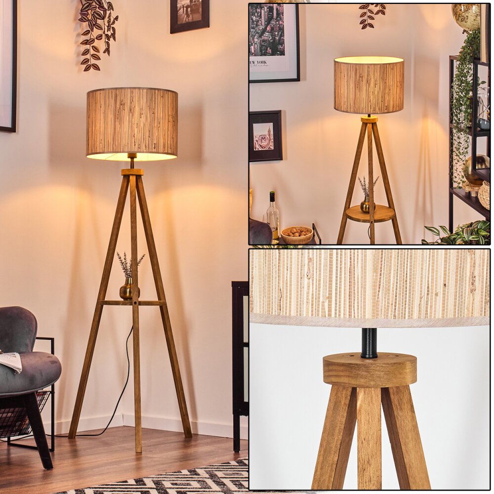 Bongal Stehleuchte Naturfarben, 1-flammig main product photo