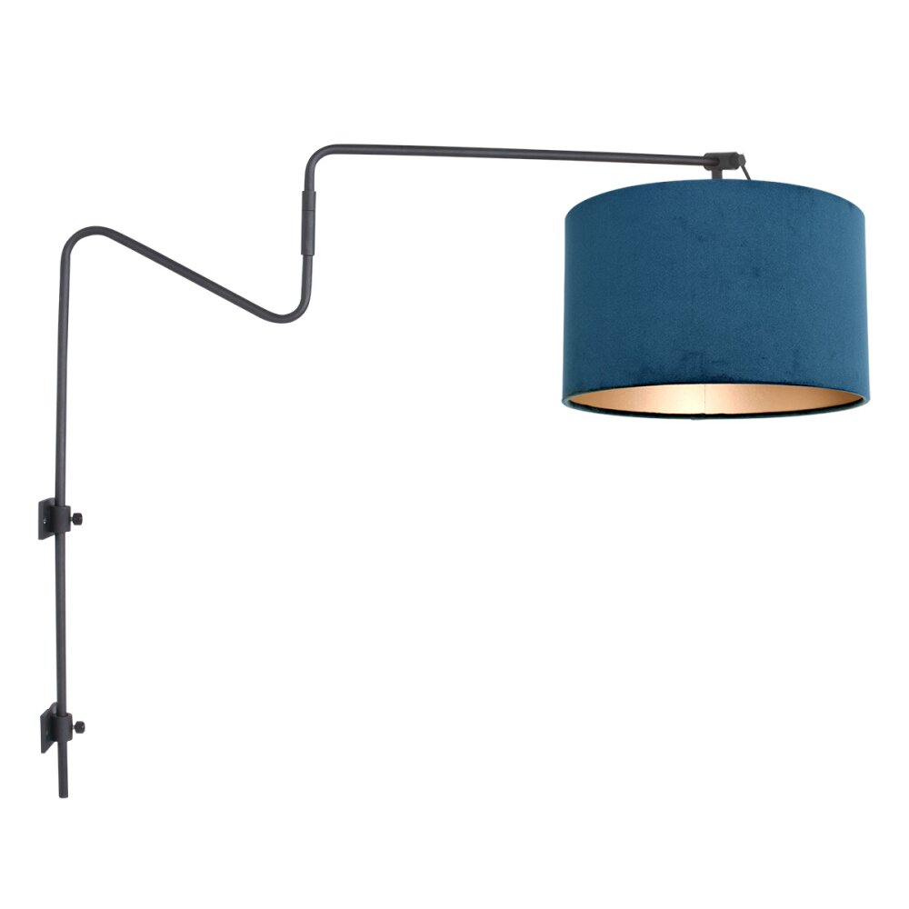 Steinhauer Linstrøm Wandleuchte Schwarz, 1-flammig main product photo