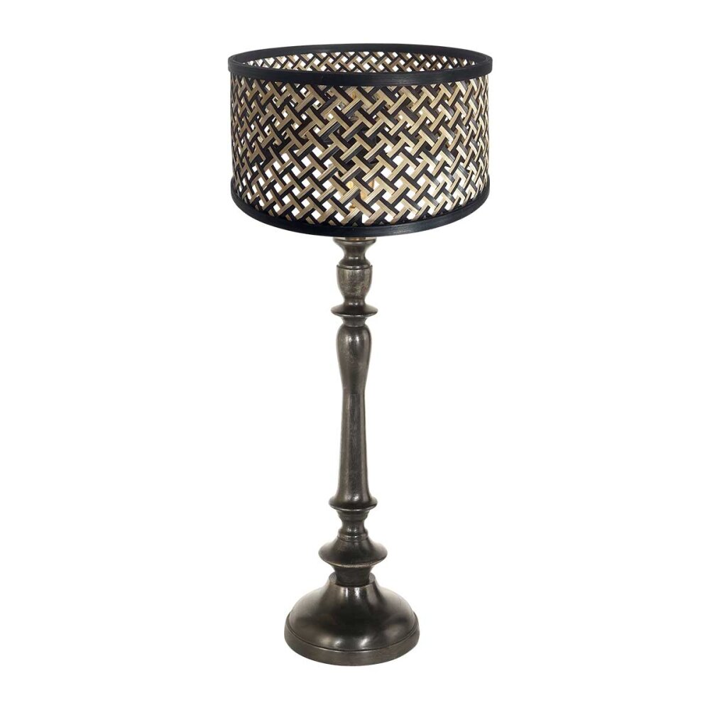 Steinhauer Bois Tischleuchte Schwarz, 1-flammig main product photo