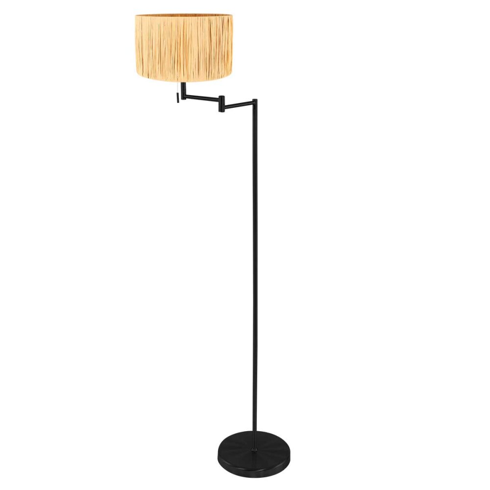Steinhauer Bella Stehleuchte Schwarz, 1-flammig main product photo