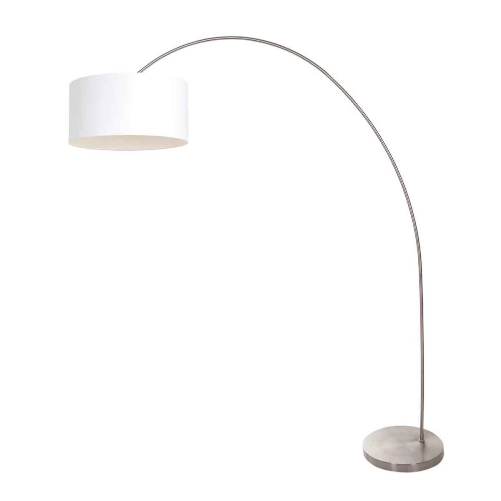 Steinhauer Solva Stehleuchte Stahl gebürstet, 1-flammig main product photo