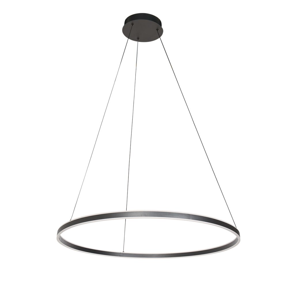 Steinhauer Ringlux Pendelleuchte LED Schwarz, 2-flammig main product photo