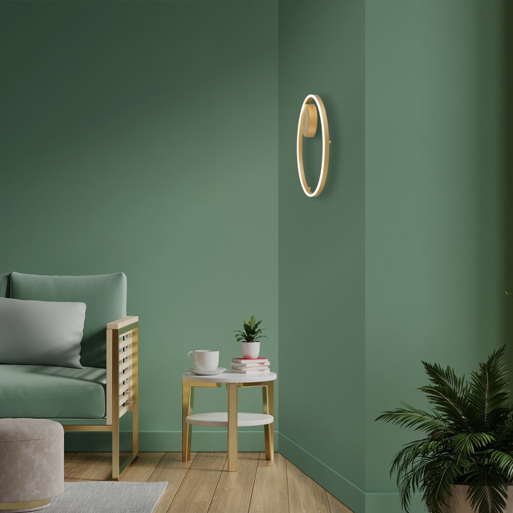 Steinhauer Mykty Deckenleuchte LED Gold, 1-flammig main product photo