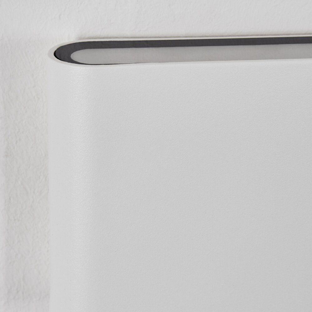 Gamas Wandleuchte Weiß, 1-flammig