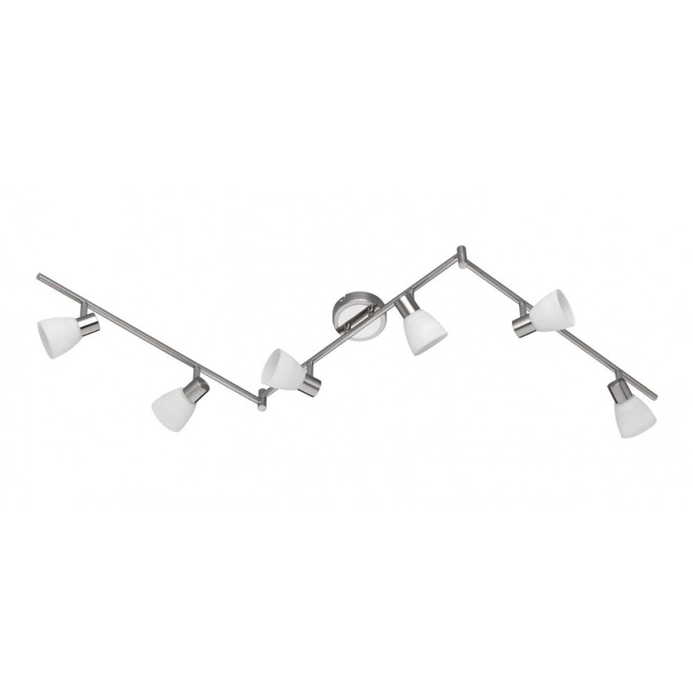 Trio Leuchten CARICO Deckenspot LED Nickel-Matt, 6-flammig main product photo