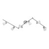 Trio Leuchten CARICO Deckenspot LED Nickel-Matt, 6-flammig