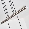 Warga Pendelleuchte Nickel-Matt, 6-flammig