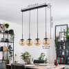 Gastor Hängeleuchte Glas 20 cm Bernsteinfarben, 4-flammig