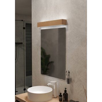 Eglo SANIA 6 Wandleuchte LED Braun, 1-flammig Eglo SANIA 6 Wandleuchte LED Braun, 1-flammig