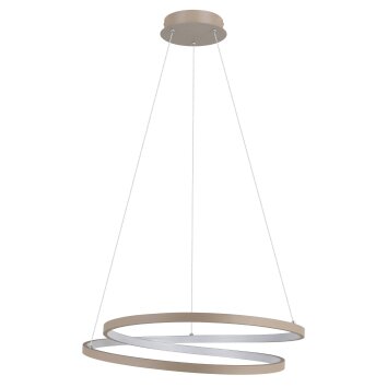 Eglo RUOTALE Deckenleuchte LED Sandfarben, 1-flammig Eglo RUOTALE Deckenleuchte LED Sandfarben, 1-flammig