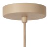 Lucide CORINA Pendelleuchte Beige, 1-flammig
