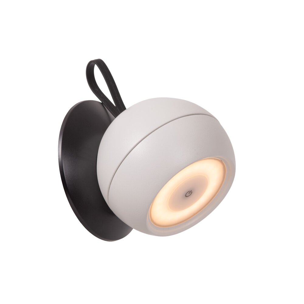 Lucide LUNEX Außenwandleuchte LED Schwarz, 1-flammig main product photo