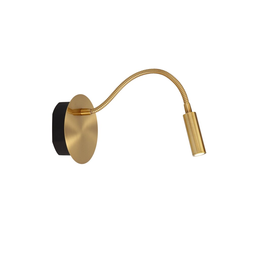 Lucide JOLIJN Wandleuchte LED Messing, 1-flammig main product photo