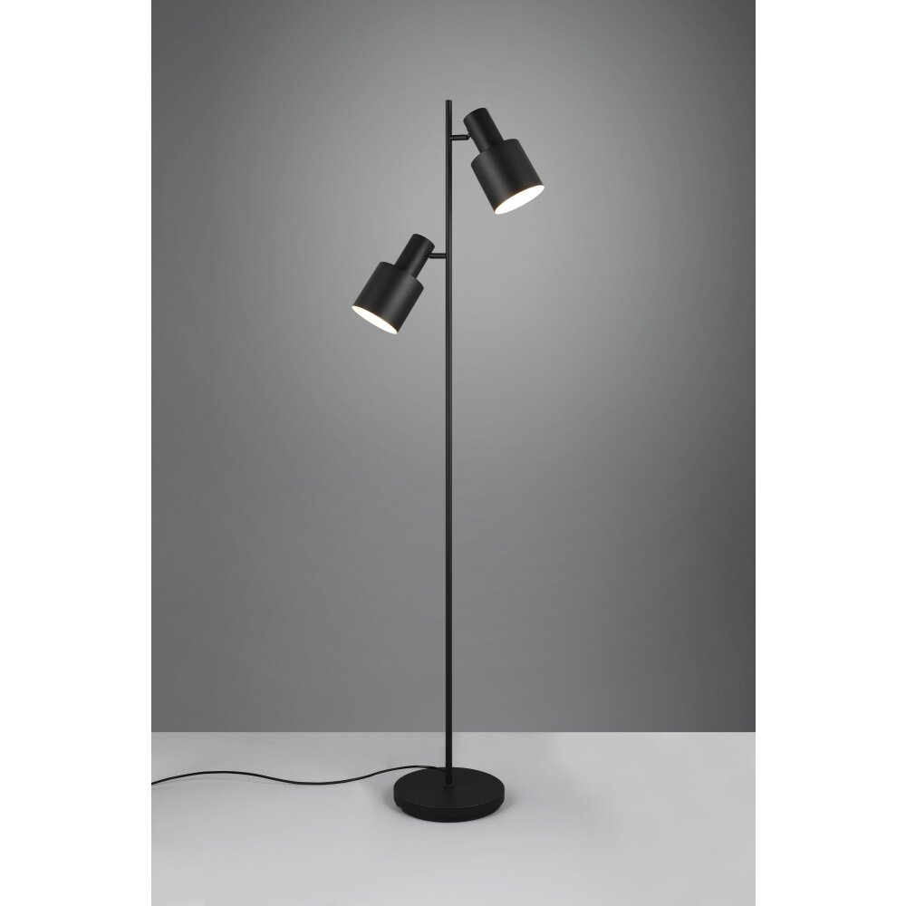 Trio Agudo Stehlampe Schwarz, 2-flammig main product photo