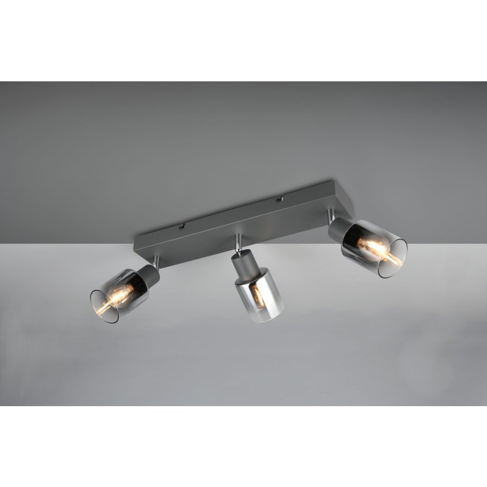 Reality Cadiz Deckenspot Anthrazit, 3-flammig main product photo