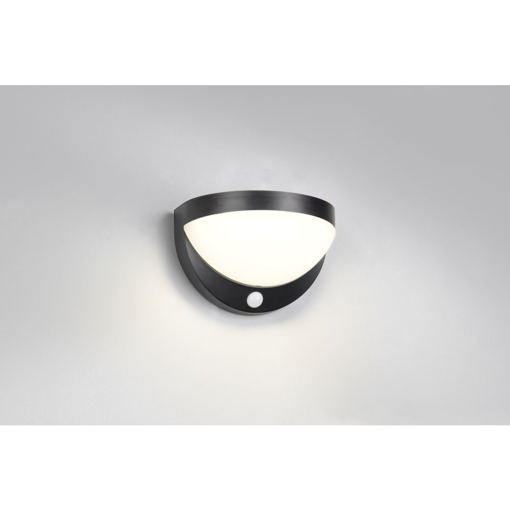 Reality Cobre Wandleuchte LED Schwarz, 1-flammig, Bewegungsmelder main product photo