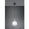 Trio Diva Pendelleuchte Messing, 1-flammig