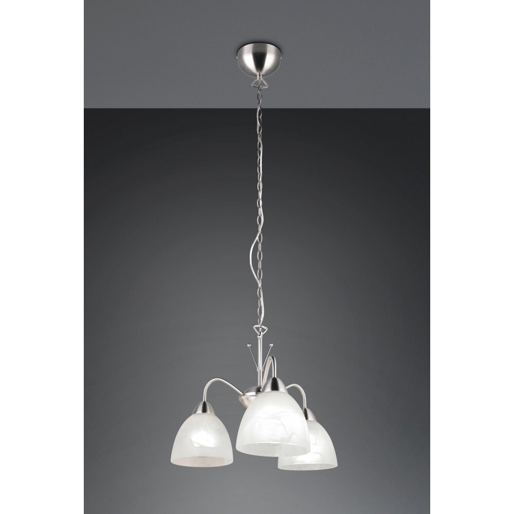 Reality DOBBY Pendelleuchte Nickel-Matt, 3-flammig main product photo