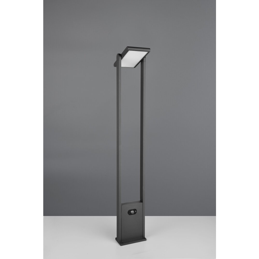 Trio Malawi Außenstehleuchte LED Anthrazit, 1-flammig, Bewegungsmelder