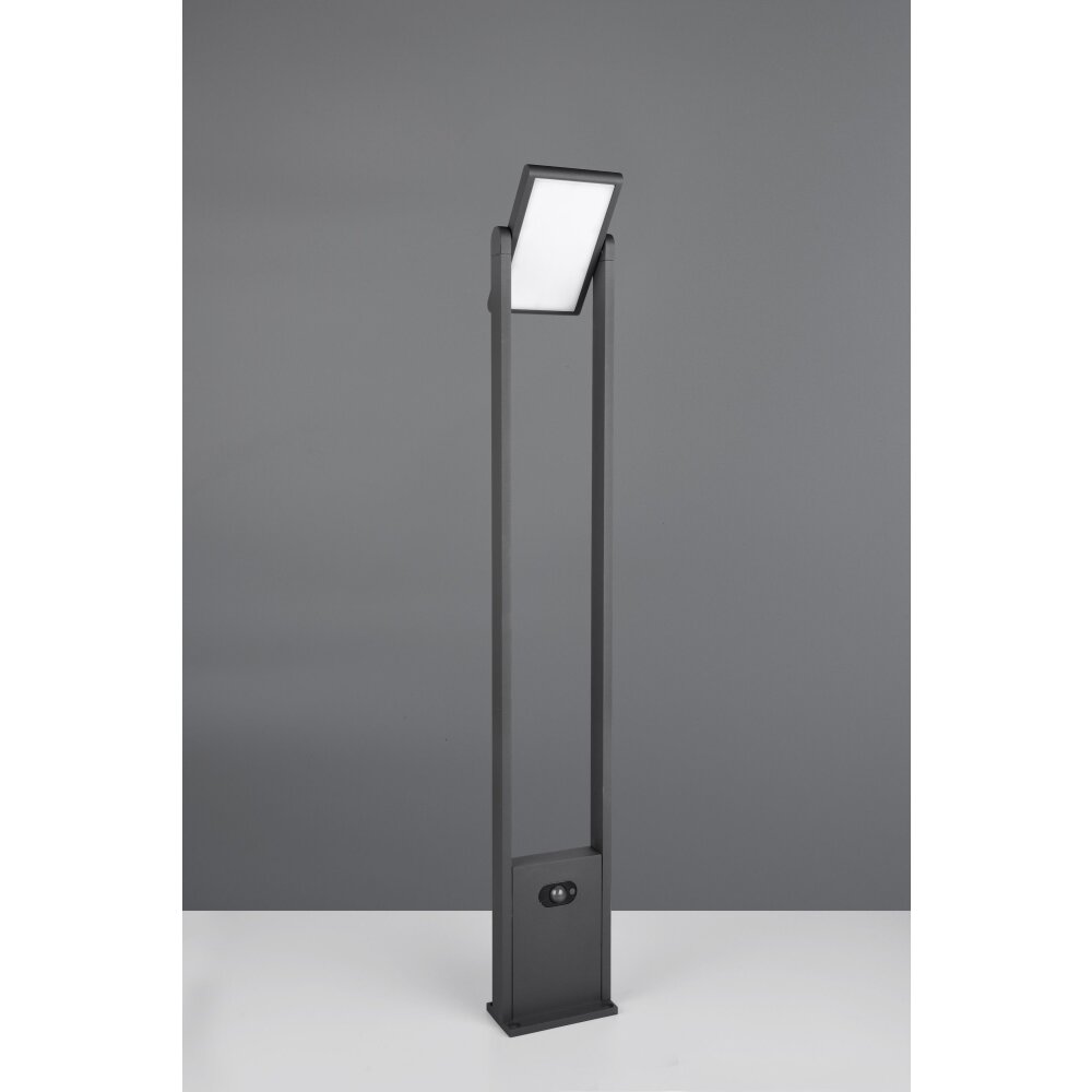 Trio Malawi Außenstehleuchte LED Anthrazit, 1-flammig, Bewegungsmelder