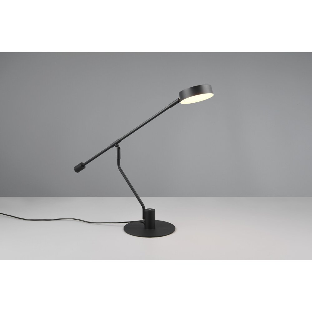 Trio Manduro Tischleuchte LED Schwarz, 1-flammig main product photo