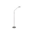 Reality Moreno Stehlampe LED Nickel-Matt, 1-flammig