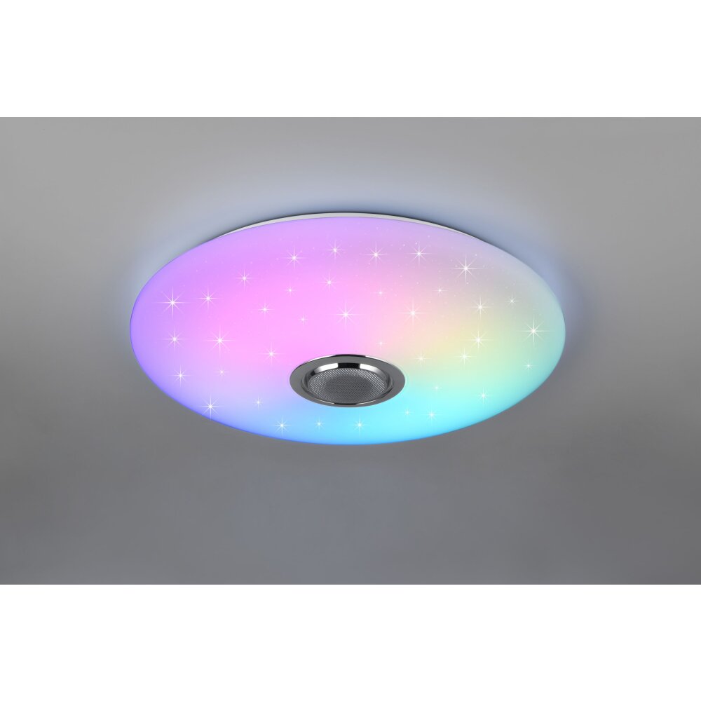 Reality Musica Deckenleuchte LED Weiß, 1-flammig, Fernbedienung, Farbwechsler main product photo
