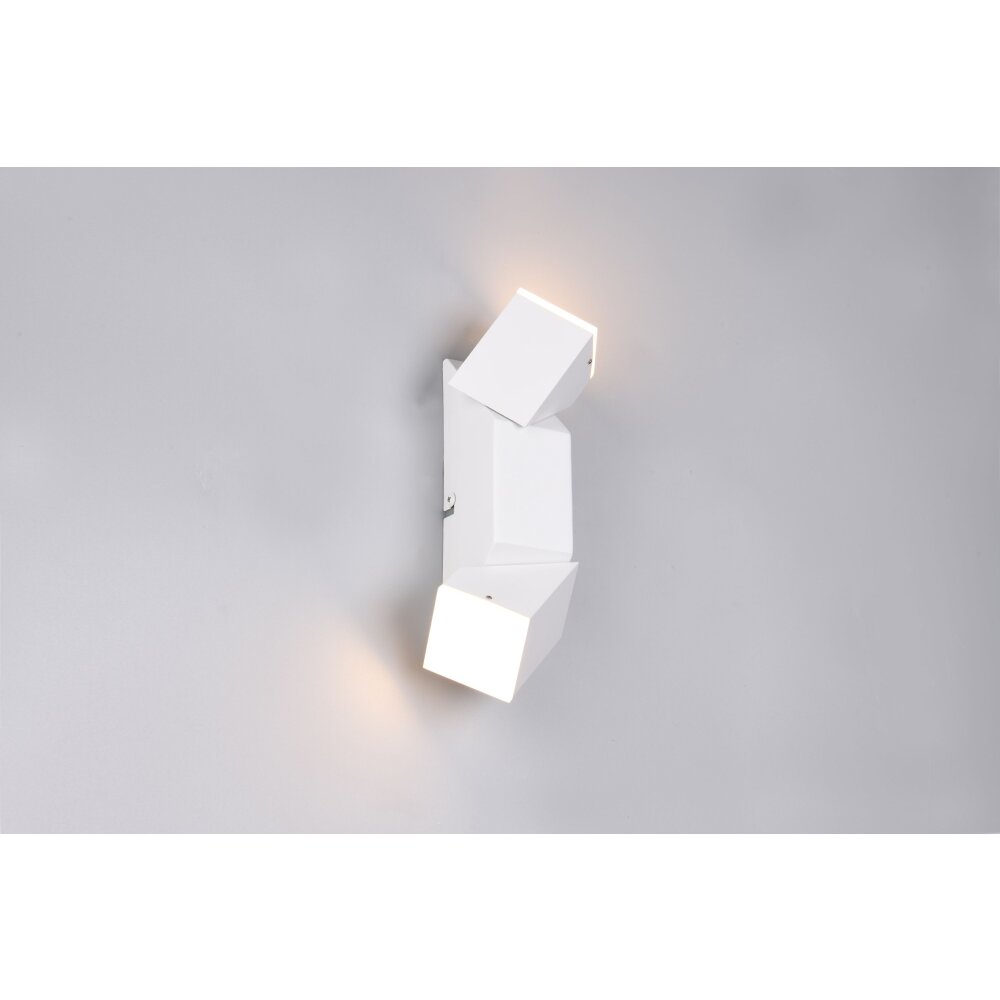 Trio Raglan Wandleuchte LED Weiß, 2-flammig main product photo