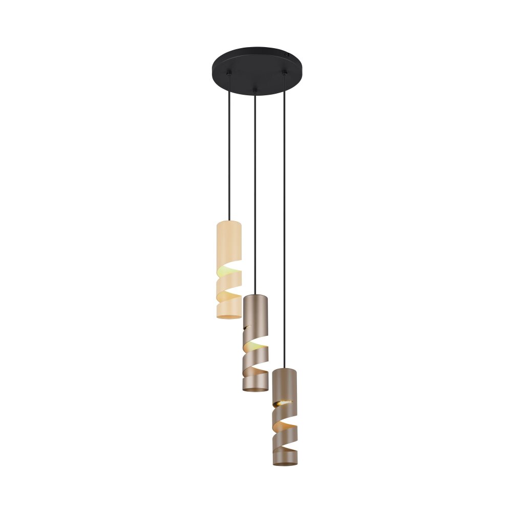 Trio Stream Pendelleuchte Bunt, 3-flammig main product photo