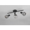 Trio Tarifa Deckenspot Schwarz, 3-flammig