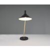 Trio Traveller Tischleuchte Schwarz-Gold, 1-flammig