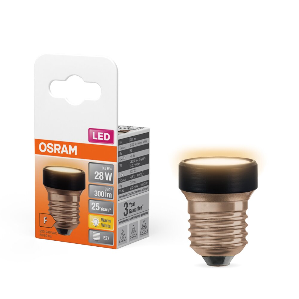 Osram LED E27 3,5 Watt 2700 Kelvin 300 Lumen main product photo