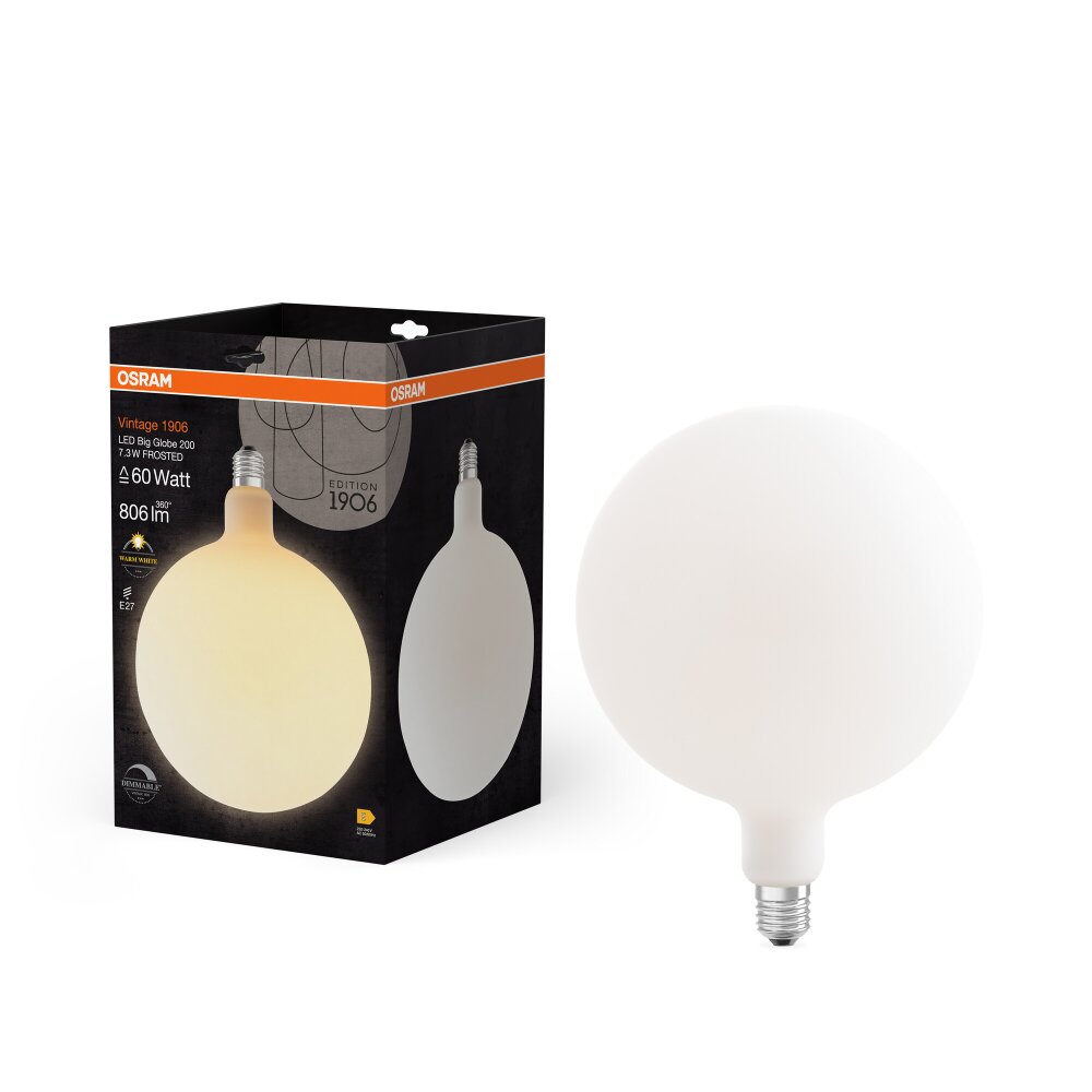 Osram LED E27 7,3 Watt 2700 Kelvin 806 Lumen main product photo