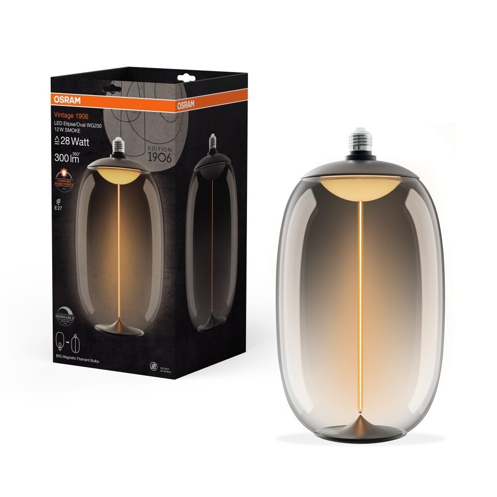 Osram LED E27 12 Watt 1800 Kelvin 300 Lumen main product photo
