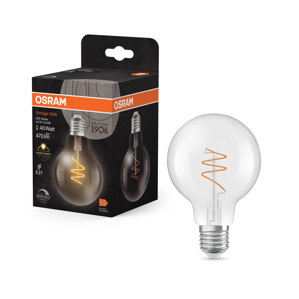 Osram LED E27 4,6 Watt 2700 Kelvin 470 Lumen main product photo
