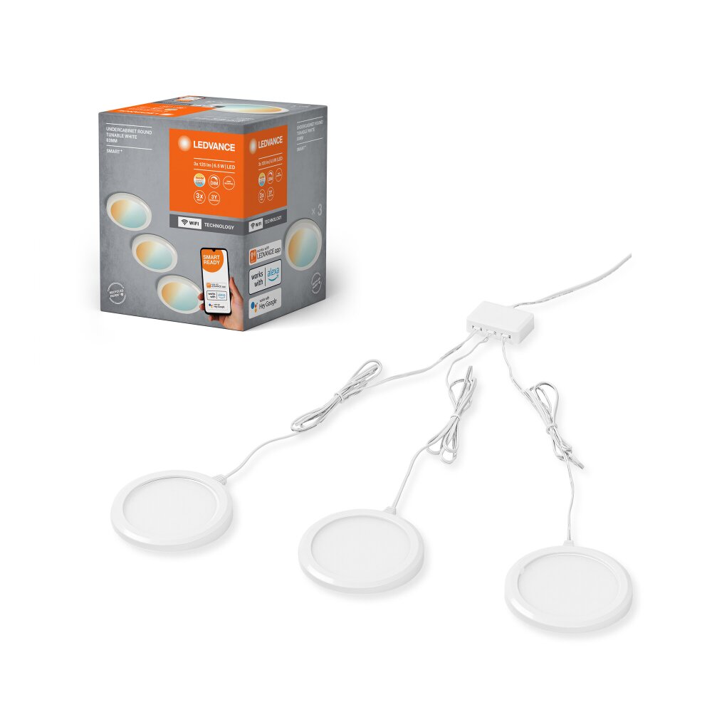 LEDVANCE SMART+ Wifi Unterbauleuchte Weiß, 1-flammig main product photo