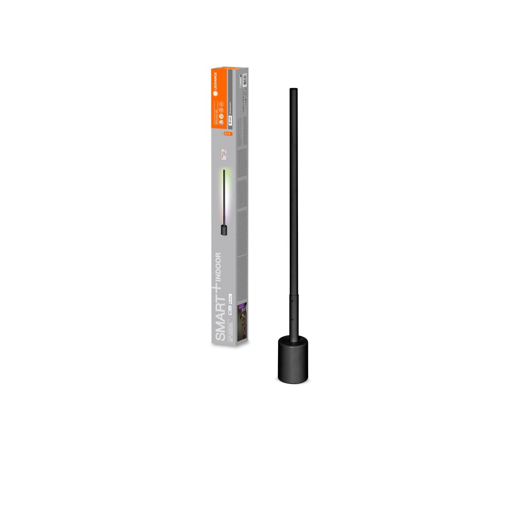 LEDVANCE SMART WIFI FLOOR Stehleuchte Schwarz, 1-flammig, Fernbedienung main product photo