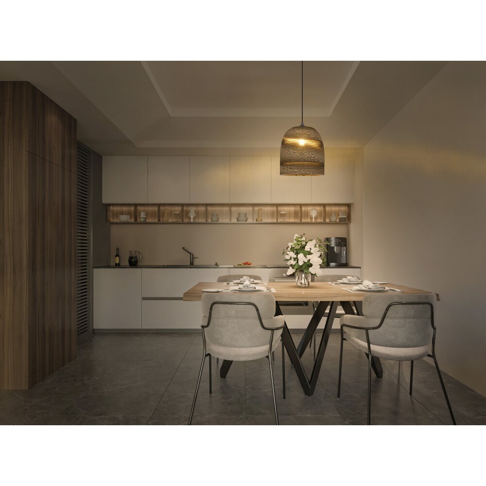 LEDVANCE DECOR Wand- und Deckenleuchte Braun, 1-flammig