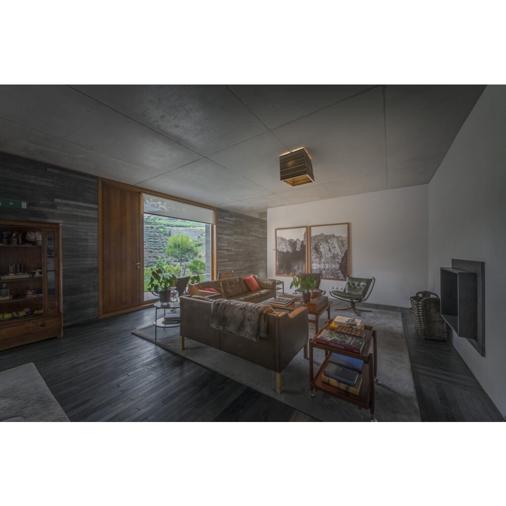 LEDVANCE DECOR Wand- und Deckenleuchte Braun, 1-flammig