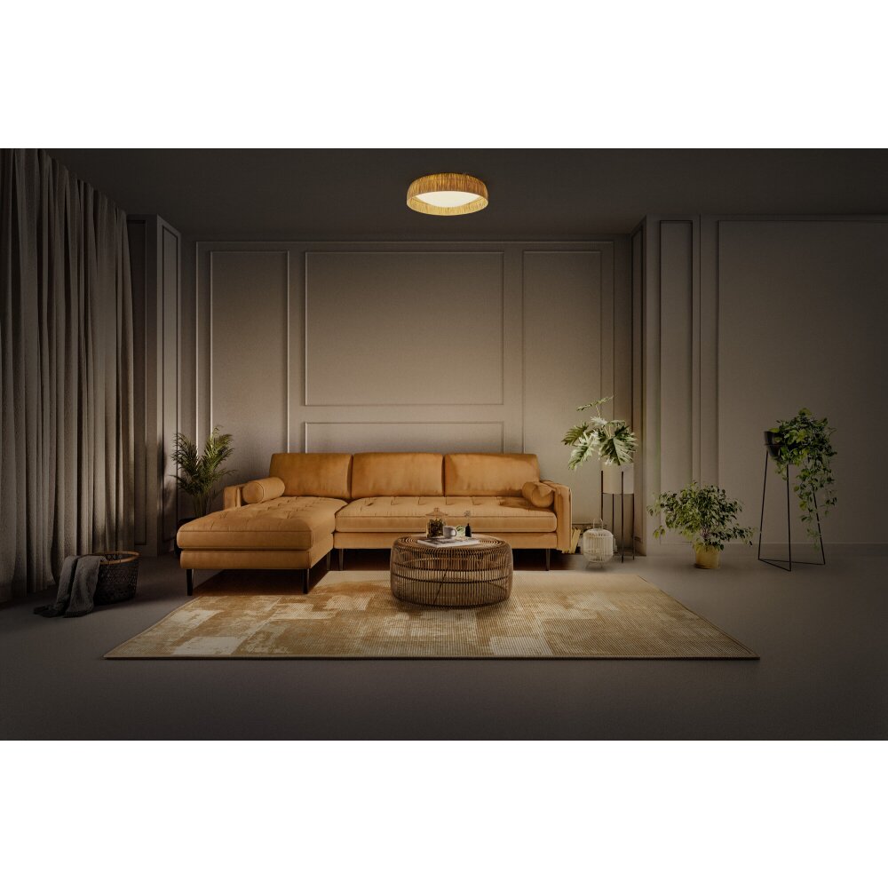 LEDVANCE DECOR Wand- und Deckenleuchte Braun, 1-flammig