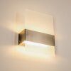Vara Außenwandleuchte LED Edelstahl, 2-flammig