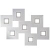 Grossmann KARREE Deckenleuchte LED Aluminium, Titan, 7-flammig