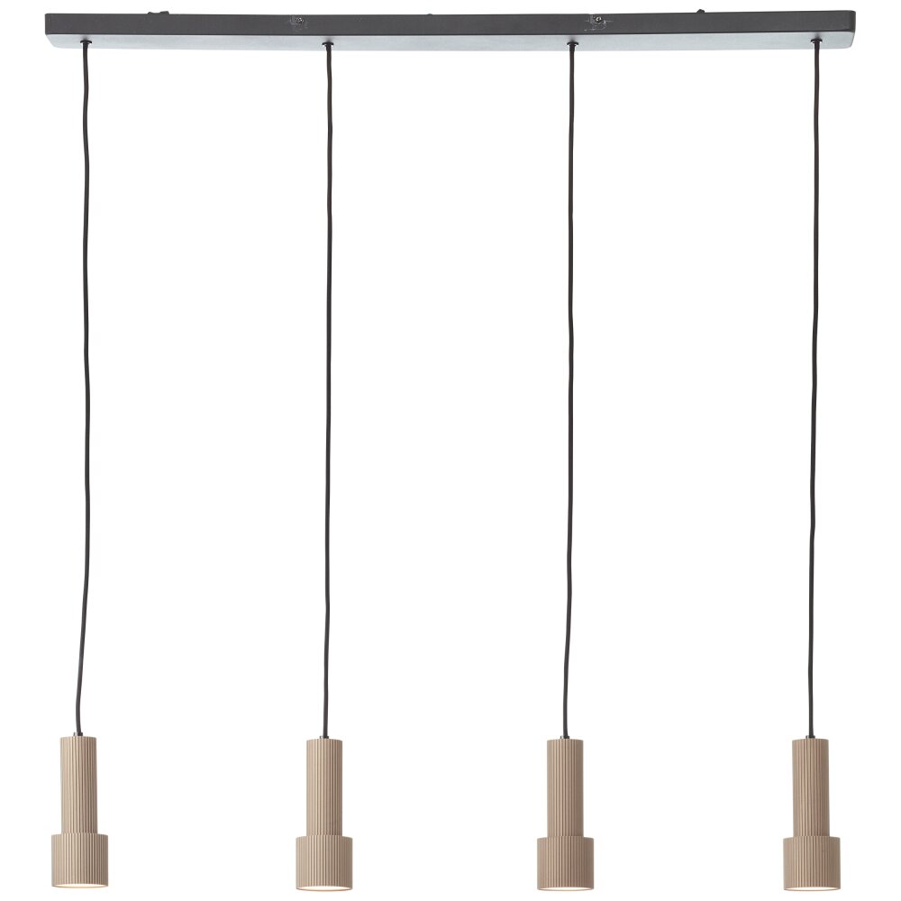 Brilliant Cadiz Pendelleuchte Schwarz, 4-flammig main product photo