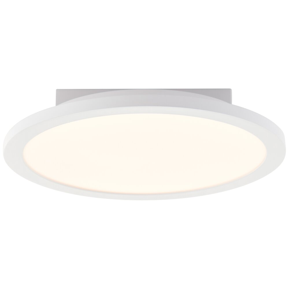 Brilliant Briston Deckenleuchte LED Weiß, 1-flammig, Fernbedienung main product photo